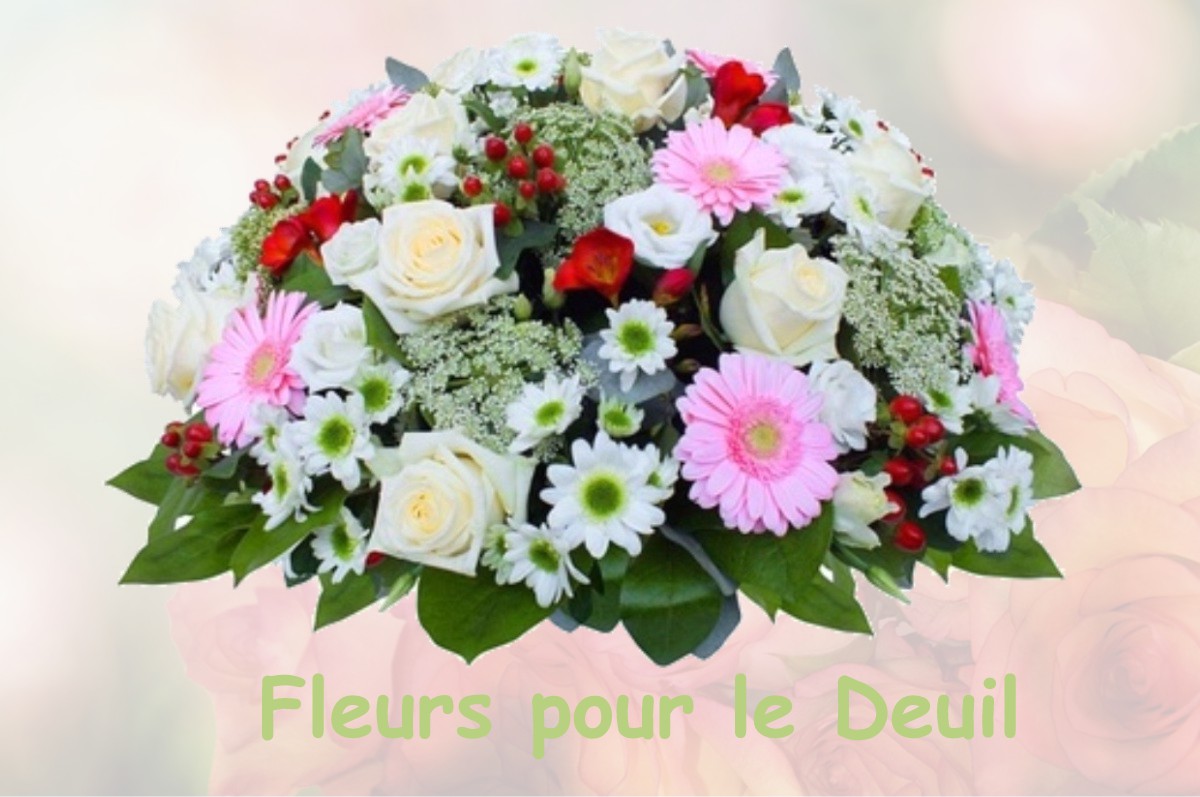 fleurs deuil CHEMIN